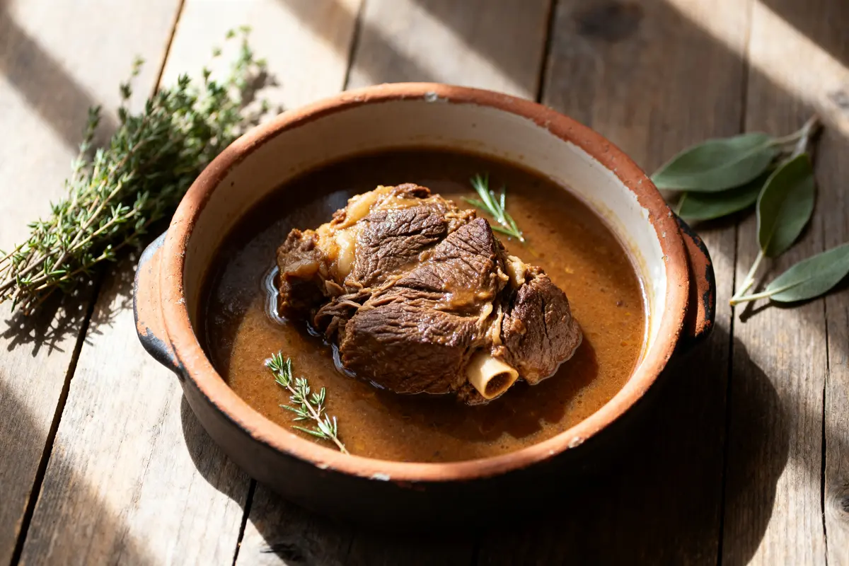 Joue de bœuf à la bière : recette fondante aux carottes